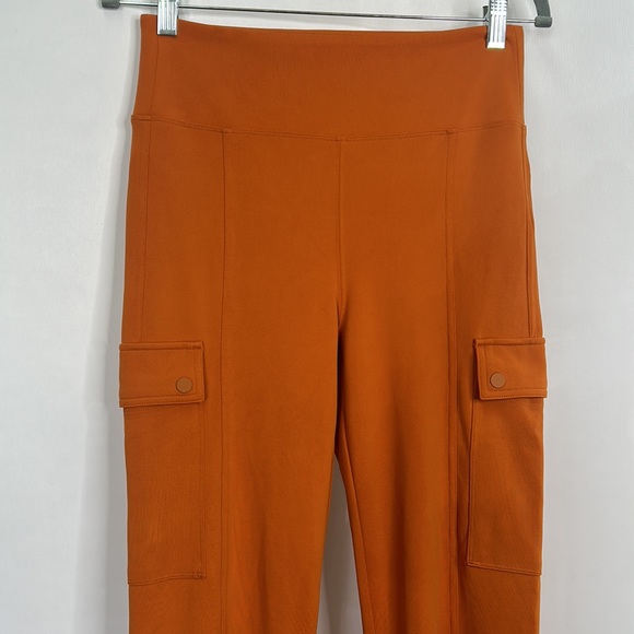 Athleta Delancy straight cargo pants orange - Picture 3 of 6